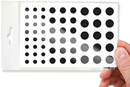 BLOCKED Webcam/Camera Vinyl Covers | 57 Low-Tack Reusable Webcam Sticker | 3-Sizes | Black