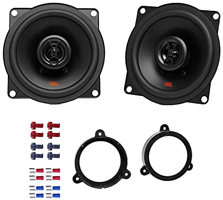 JBL Stage2 524 Auto Lautsprecher Boxen 420 Watt 13 cm 2 Wege Koax passend für Renault Megane III (Z) 2008-2014 Türen Front und Heck