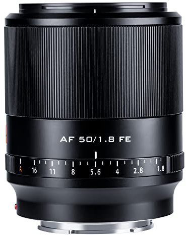 VILTROX AF 50mm F1.8 Objectif Plein Format Mise au Point Automatique Objectif Principal Standard Compatible avec Les appareils Photo Sony E-Mount A7 A7C A7R A7S A7 II A7S III A7III A7RIII A7RIV A9
