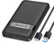 ORICO Case HDD 2.5 SATA USB 3.0 Supporta fino a 6 TB, Case SSD per disco rigido da 2,5 pollici 7-9,5 mm, Senza attrezzi Case Hard Disk (2577U3)