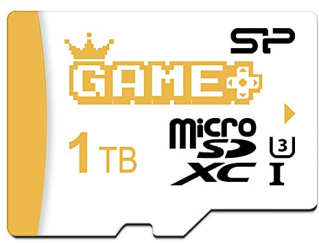 Silicon Power 1TB SDXC Micro SD Card Gaming Memory Card with Adapter