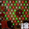 CCILAND Red White Green Christmas Net Lights Battery Operated, 1.5m x 1.5m 100 LED Mesh Fairy String Lights Fairy Net Lights 8 Modes with Remote LED Net Lights for Garden Balcony Decor
