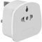 UK Tourist Adaptor UK 3 Pin Plug Adaptor For Electric Razor Shavers & Toothbrushes Extender Block Splitter-Shaver plug adaptor For Visitors From Asia USA Europe Australia & Africa