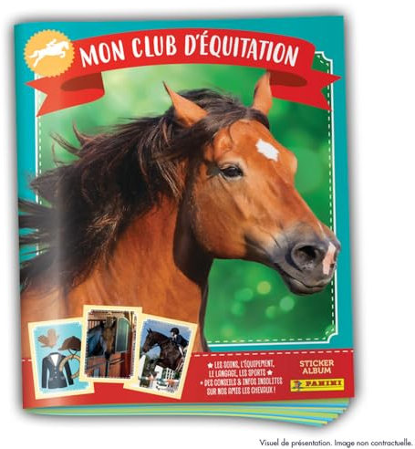 Panini Chevaux Mon Club D'Equittation Album, 004899AF