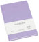 Semikolon 371501 Wochenkalender & Notizbuch 2025 A5, 13 Monate, Leinen-Papier, Hardcover - Lilac Silk