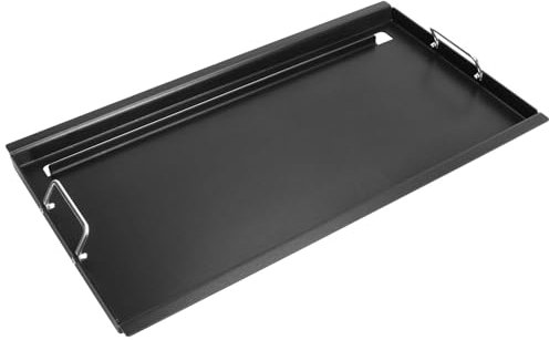 Full-Size Griddle Inserts for Weber Summit 600 Series Grills, Flat Top Griddle for Summit E-640/650/660/670 S-640/650/660/670 Gasgrills mit Smoker Box, Ersatzteile für Weber 67552