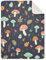 Sevdomey Couverture en coton doux pour bébé - Motif champignons et plantes - Cadeau de nouveau-né pour filles et garçons - Unisexe - 76 x 101 cm