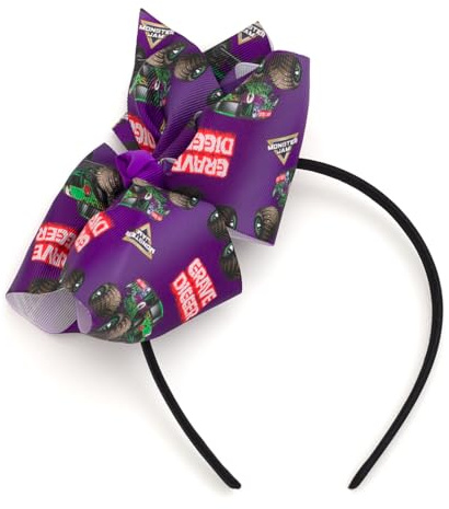 Monster Jam Grave Digger Kopfband, Einheitsgröße, Violett OS Kids