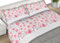 L'Emporio Casa Set Lenzuola Flanella Letto Matrimoniale 100% Caldo Cotone sopra 240x290 + sotto Angoli 160 a180x195 a 200 + 2 Federe 50x80 (Rosa Soft)
