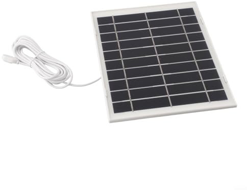 Reliable Solar Charging Solution for Arlo Pro 4, for Ultra 2, Pro 3, and Pro 5S Cameras Easy Setup (White)