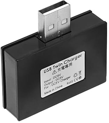 Distributore USB - Adattatore Distributore miní Load | Convertitore Multiport | Adattatore USB Distributore 2.0 Per Doppia Stazione E Caricabatterie Double Home
