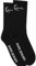 Karl Kani 2P Signature Crew Socken Unisex Baumwollmischung 2er Set (DE/NL/SE/PL, Numerisch, 39, 42, Regular, Regular, Schwarz)