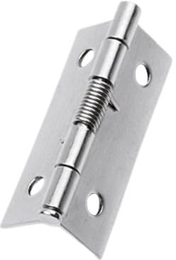 cerniere a molla autosigillanti | 5 cm chiudiporta in acciaio inox, cerniere caricate a molla, cerniere in acciaio inox, chiusura automatica, cerniere per camera da letto, armadio interno