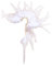 AOOOWER Handgefertigte Gefieder-Ohrmanschette Imitation Gefieder Wrap Nicht Piercing Quasten Ohrclip Manschette Ohrringe für Frauen Hochzeit, 42.8cm, Imitation Feder, Kein Edelstein