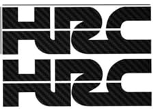 Aufkleber Verkleidung Aufkleber Für ho&da HRC CBR1000RR CBR650F CBR600RR CBR500R CBR300R CBR250R(Black)