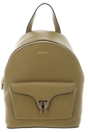 Coccinelle Leder Freizeitrucksack Beat Generatio Backpack Seagrass khaki