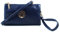 AOSSTA Womens Small Crossbody Bag for Girls Crossbody Phone Bags Mini Shoulder Handbag With Wristlet Adjustable Strap (Navy)