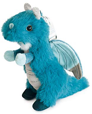 HISTOIRE D'OURS - Peluche Porte-Clés - Collection Jungle Chic - Grégoire Le Dragon - 15 cm - Couleur Verte - Adapté dès 24 mois - Lavable en Machine à 30° pour Jeunes Aventuriers - ‎HO2995