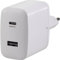 VOLTCRAFT UC-2ACX001 USB-Ladegerät 32 W Steckdose Ausgangsstrom (max.) 3000 mA USB, USB-C® Buchse Anzahl Ausgänge: 2 x