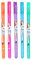 Depesche Unisex Kinder, 5935 TOP Model Glittergel-Stifte Set, 5 Glitzer-Stifte in Orange, Pink, Lila, Blau und Grün, zum Schreiben und Verzieren, Farbig, 5 Stück (1er Pack)