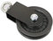 PIQIUQIU 90mm Seilrolle mit U Haltebügel, Block Umlenkrollen für Seile DIY Gym Fitnessgeräte Kabelmaschine Drahtseilrolle, 1PC