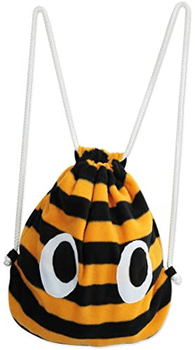 KarnevalsTeufel Turnbeutel Biene Hummel Rucksack Accessoire Beutel Zubehör für Kostüme Sammelbeutel