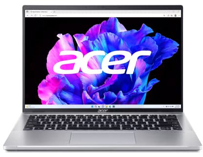 Acer Swift Go 14 Thin & Light Laptop | 14 Zoll 2.2K 2240 x 1400 100% sRGB Display | Intel Core i5-1335U | Intel Iris Xe Grafik | 8GB LPDDR5 | 512GB Gen 4 SSD | Intel WiFi 6E AX211 | SFG14-71-71-52TV