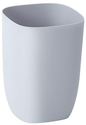 kawehiop 10L Salle de Bain Poubelle Portable Lavable Petit Bureau Poubelle poubelles Seau de Rangement réutilisable Chambre Salon, Gris