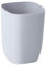 kawehiop 10L Salle de Bain Poubelle Portable Lavable Petit Bureau Poubelle poubelles Seau de Rangement réutilisable Chambre Salon, Gris