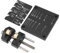 Woodworking Chisel Sharpening Kit Adjustable Angles Aluminum Alloy Hand Tool for Honing Guide System Suitable for Workshop Use