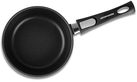Arthur Martin - Casserole 16 cm - Fonte aluminium revêtement anti adhérent anses et poignées détachable - Tous feux dont induction - Passe au lave-vaisselle
