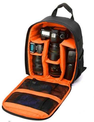 Vuggdt DSLR Digital Camera Backpack | Professional Camera Bag | Waterproof Shockproof Photography Backpack Unisex | Anti-Theft Wear-resistant Camera Case For Lens, SLR/DSLR, Camera Accessories