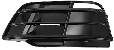 VekAuto 1pc Griglia per Fendinebbia per Q5 SQ5 2018-2022 in ABS Resistente Nero Copertura Fendinebbia Anteriore Sinistra Inferiore