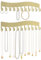 Porte-chaîne Rangement mural de bijoux - Organisateur de bijoux robuste pour colliers, bracelets et boucles d'oreilles - Support d'organisation de colliers muraux : stockage suspendu de bijoux 2