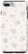 Ditsy Flowers Coquette Bows Pattern Soft Pink Floral Cute Case for iPhone 7 Plus/8 Plus