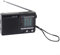 Mini radio portátil, AM FM de mano con antena telescópica, radio de antena retro de dos bandas de onda completa de alta fidelidad