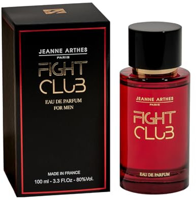 JEANNE ARTHES - Herrenparfüm – Fight Club – Eau de Parfum – Zerstäuberflasche 100 ml – Sandelholz & Vanille – hergestellt in Frankreich bis Grasse