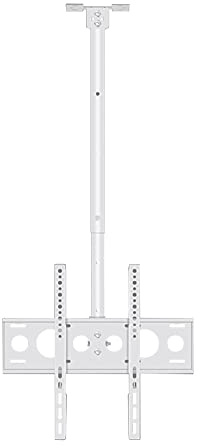 TV Stand,tv Wall Mount Full Motion 360° Rotation Ceiling TV Mount, for 32-50inch TVs, with Loading 88 Lbs, Mount On Vaulted Ceilings