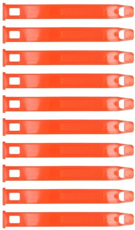 Rinder - Pedometer - Beinbänder, Kunststoff, 10 Stück - Weiches Leichtgewicht Design, Abriebfestes Material, Für Viehzucht und Bauernhof