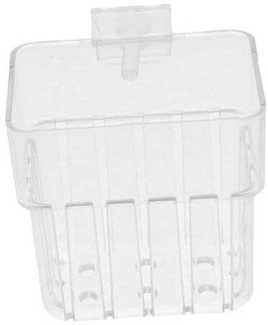 SOLUSTRE Pot Mural pour Plante Aquarium en Abs Transparent, Panier Hydroponique Facile à Installer pour Améliorer la Qualité de L'air L'aquarium