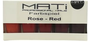 Mati 5 X Rose - Red Nail Polish 5ml