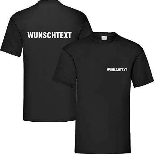 Nashville print factory T-Shirt Security | Crew | Ordner | WUNSCHTEXT | Poloshirt | Hoodie | Jacke | Warnweste (2XL, Wunschtext - T-Shirt)
