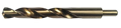 HSS-E Spiralbohrer Metallbohrer 24 mm Cobalt reduzierter Schaft 13 mm DIN 338 abgesetzt -Edelstahlbohrer-