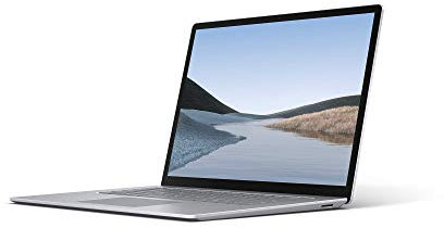 Microsoft Surface Laptop 3 Ultra-Thin 15” Touchscreen Laptop (Platinum) - AMD Ryzen 5 3580U, 8GB RAM, 256GB SSD, Windows 10 Home, 2019 Edition