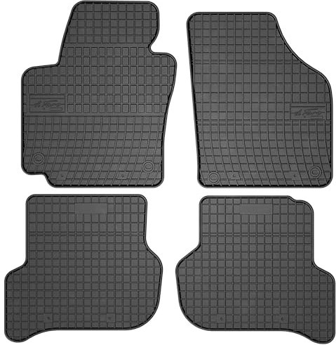 MOTOS Gummimatten Auto Fussmatte passend für SEAT Altea 2004-2015 Verbessern Sie Ihren Reisekomfort mit Antirutschmatte Auto- Allwetter fußmatten Auto, Schutz vor Verschmutzung