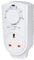 Econohome Adjustable Thermostat Plug - Heating & Cooling Plug In Thermostat Compatible With Wall Mounted Room Heater, Window Air Conditioner, Electric Fan - Universal Plug, Easy To Use Manual Controls
