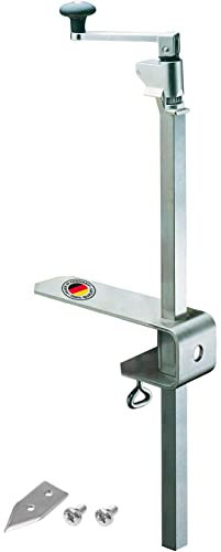 Westmark Set, Apriscatole da Montare sul Tavolo + Set di Ricambio, Per la Ristorazione e Cucine Professionali, Lunghezza; 84 cm, Acciaio/Acciaio Inox, Sieger Clou 30, 198022E6