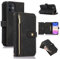 ZCDAYE Hülle für iPhone 11 mit Kartenhalter Geldbörse, Leder iPhone 11 Handyhülle Handytasche Schutzhülle für iPhone 11 (6.1 inches), Schwarz