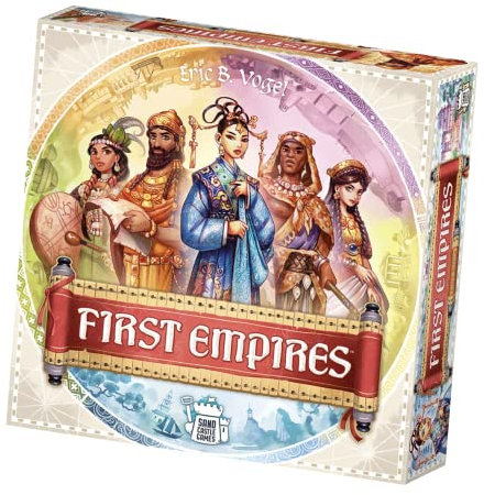Asmodee - First Empires – Strategisches Tischspiel, 2-5 Spieler, ab 14 Jahren, Edition in Italienisch