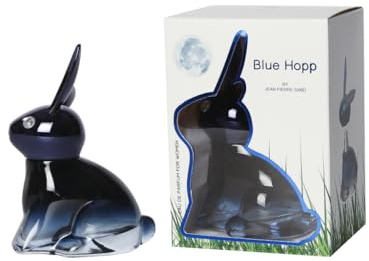 Jean-Pierre Sand - Blue Hopp - Eau de Parfum, 75ml - Parfum für Frauen im Sammlerflakon, ideal als Geschenk - Damenparfum im Hasen-Flakon